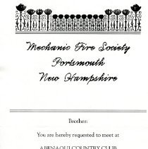 Bavicchi Ephemera Collection, November - December, 2007.